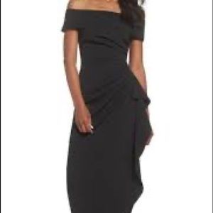 Black Vince Camuto evening dress size 10